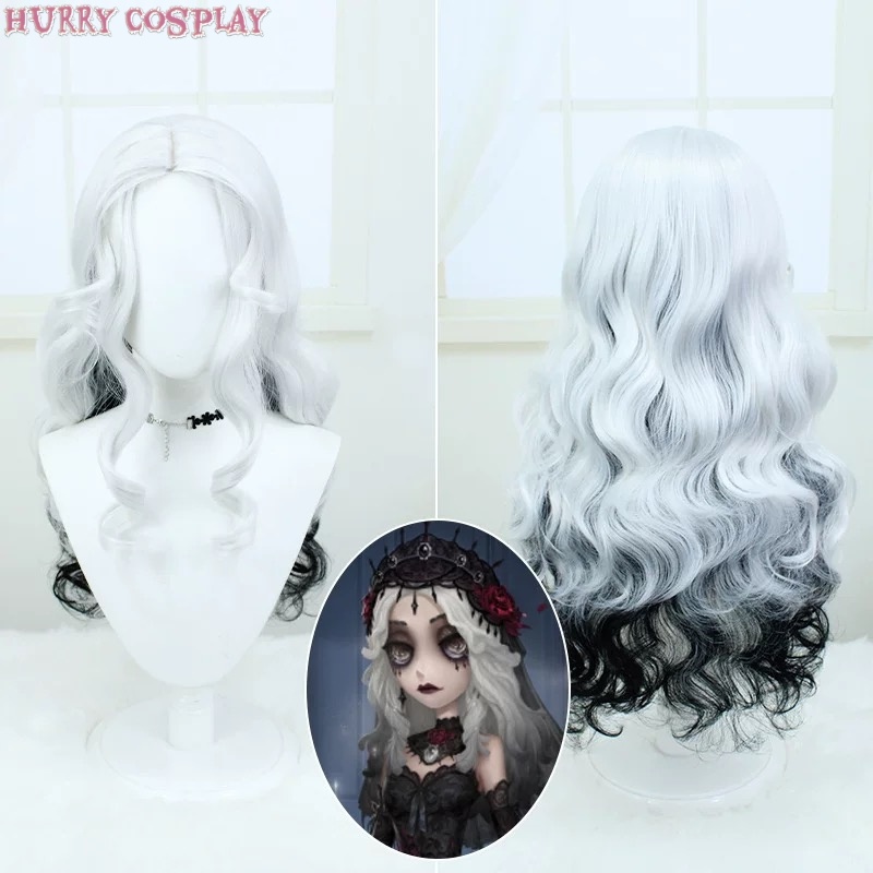 Game Cosplay,Identity V,Wigs,Identity V Psychologist Long Night Cosplay Costume - Wig